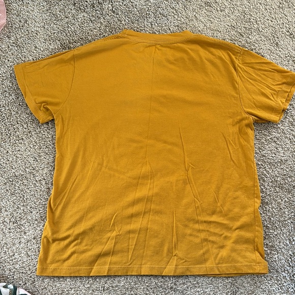 Plant t-shirt, Fifth Sun, gold, size medium - Picture 4 of 4